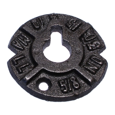 Midwest Fastener Countersunk Washer, For Screw Size 5/8" , Steel Plain Finish, 93 PK 08506